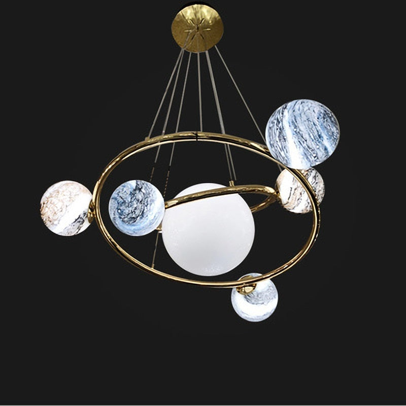 Creatieve Ontwerper Planeet Kroonluchter