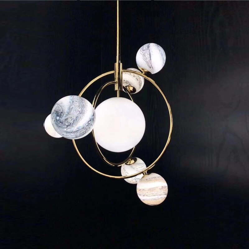 Creatieve Ontwerper Planeet Kroonluchter