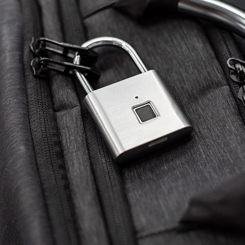 Averon | Kulcs nélküli ujjlenyomat-zár USB töltéssel | Orntli