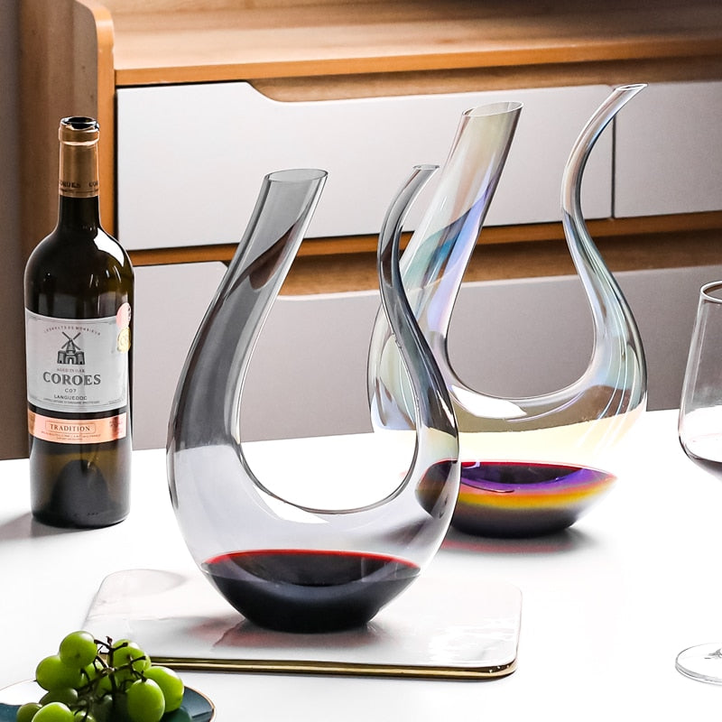 Decanter Wain Kaca Kristal Santa Rosa