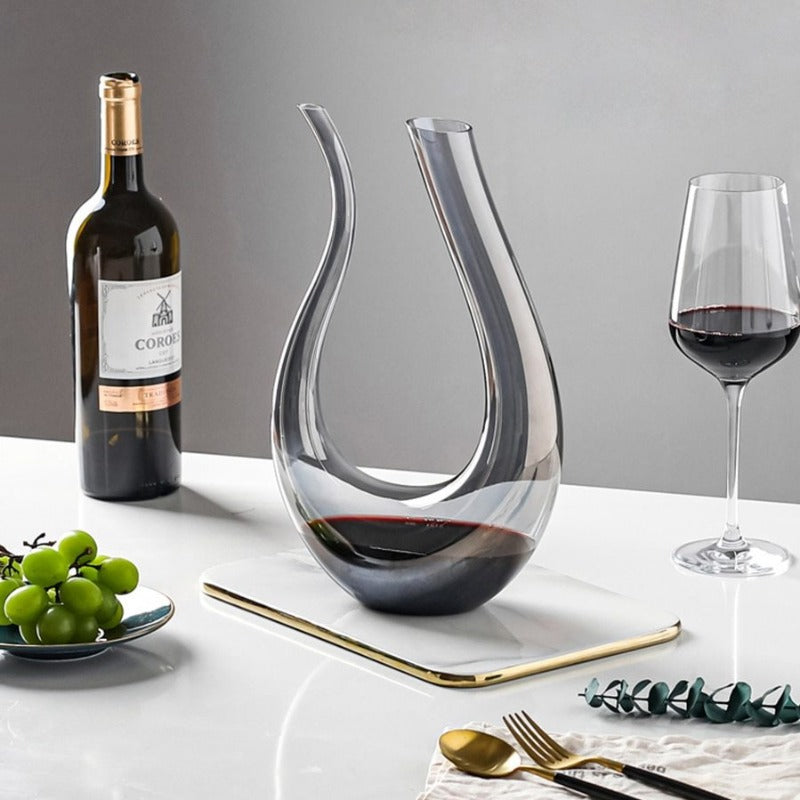 Decanter Wain Kaca Kristal Santa Rosa