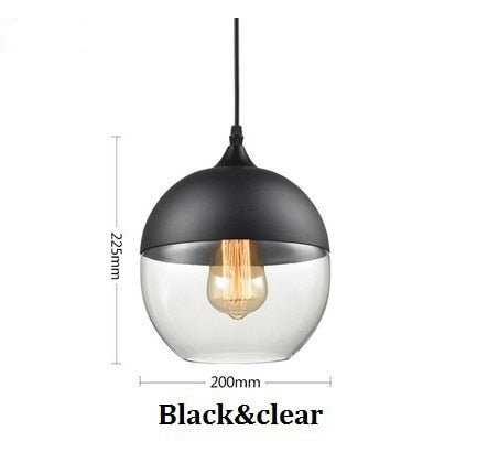 أضواء معلقة LED بأسلوب اللوفت العصري