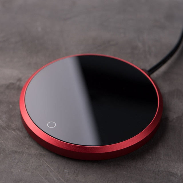 BrightWave Smart Elegant Ceramic Mug Warmer Coaster
