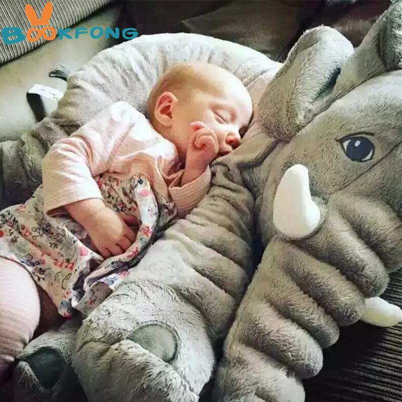 Bantal Plush Gajah Bayi Luna Untuk Waktu Tidur
