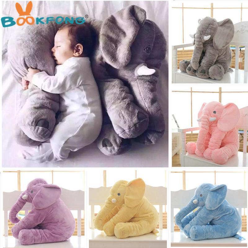 Bantal Plush Gajah Bayi Luna Untuk Waktu Tidur