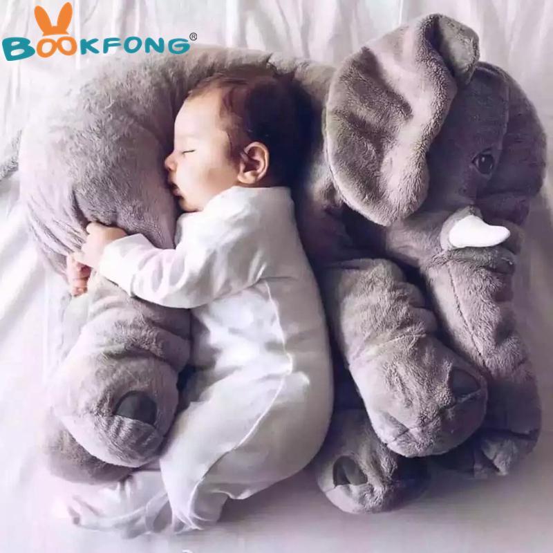 Bantal Plush Gajah Bayi Luna Untuk Waktu Tidur