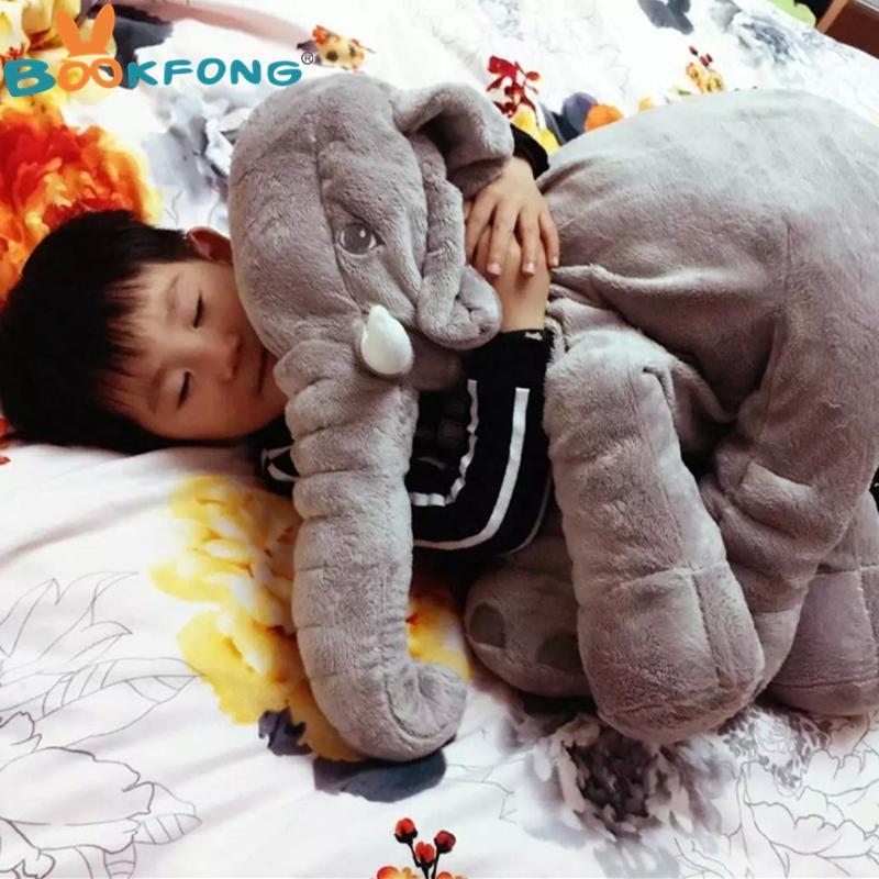 Bantal Plush Gajah Bayi Luna Untuk Waktu Tidur