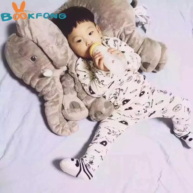 Bantal Plush Gajah Bayi Luna Untuk Waktu Tidur