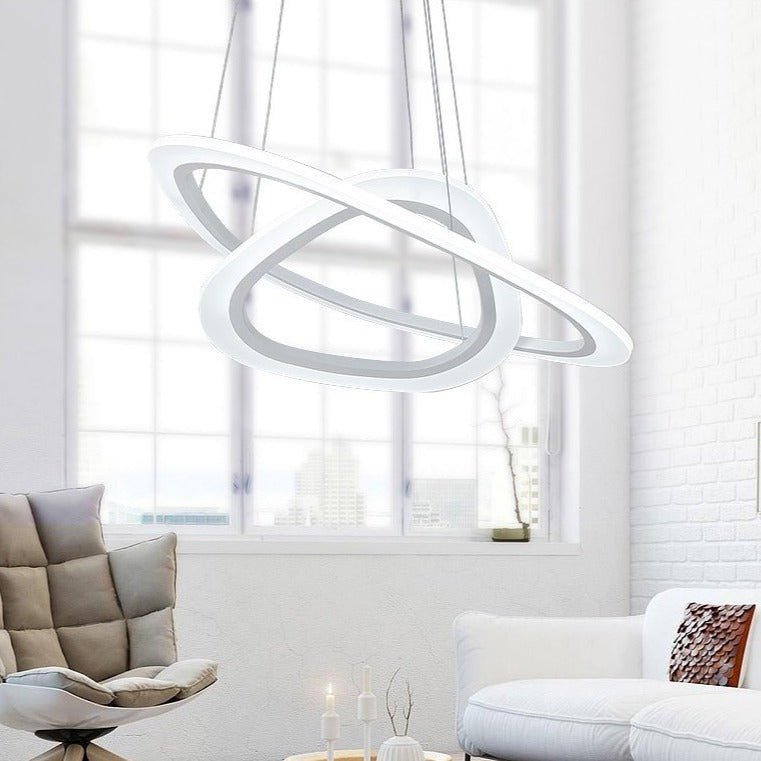 נברשת LED בסגנון נורדי גדול | Orntli