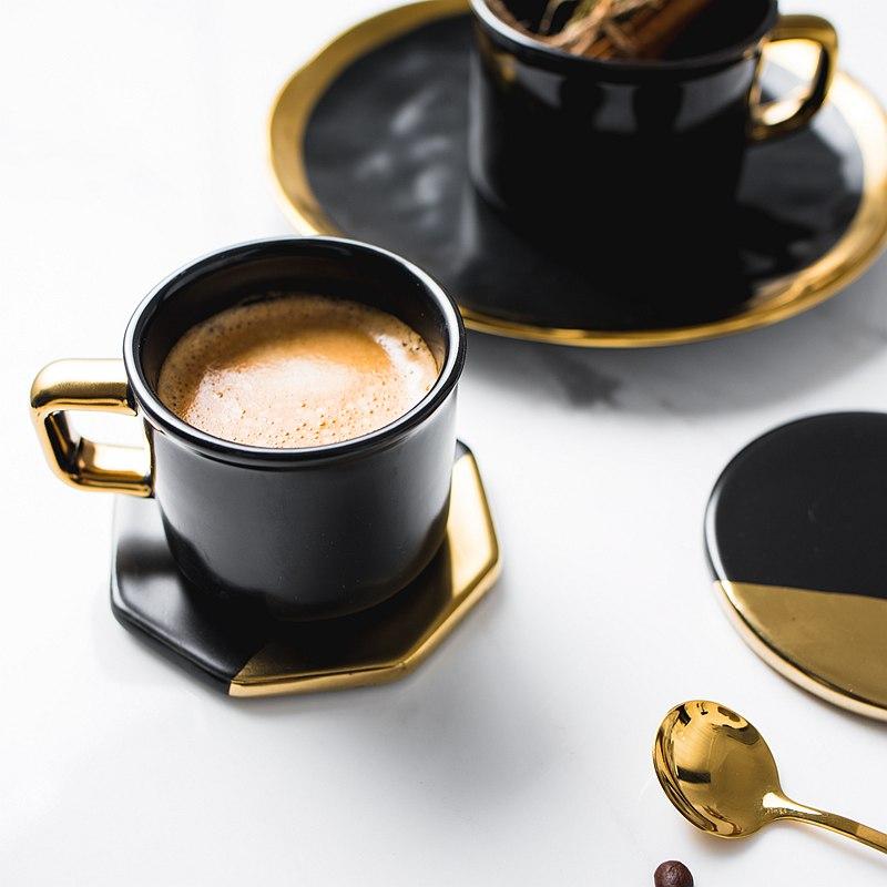 حامل أكواب سيراميكي هندسي على الطراز الإسكندنافي | أورنتلي