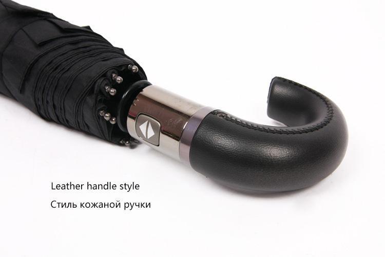 NoblePeak Premium Klassisk Engelsk Stil Automatisk Paraply Vindbestandig