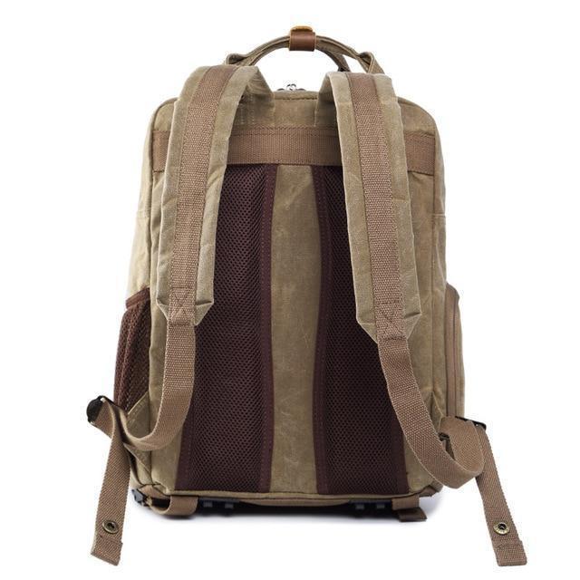 Sac à dos appareil photo ciré étanche