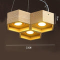 Kirrea Wooden Honeycomb Pendant Light | Orntli