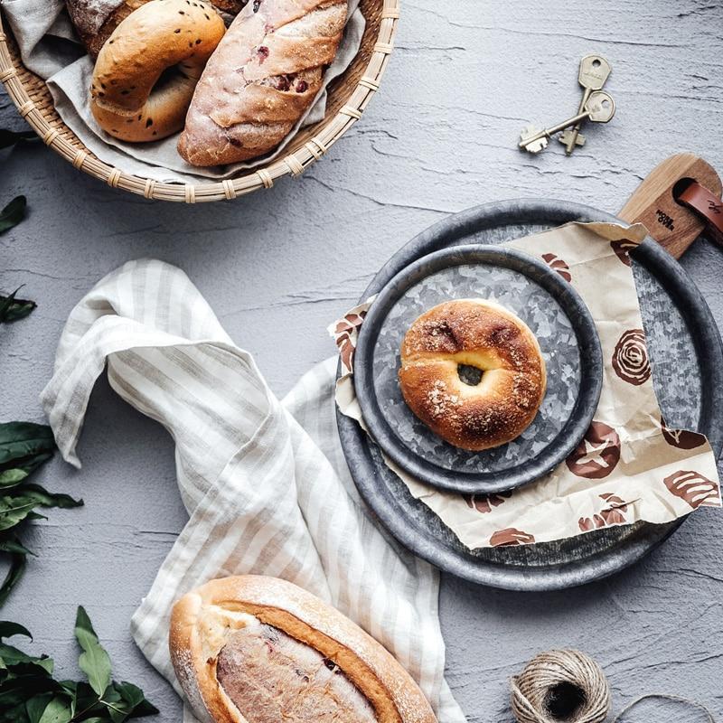 Dulang Logam Hiasan Gaya Antik Eropah | Orntli