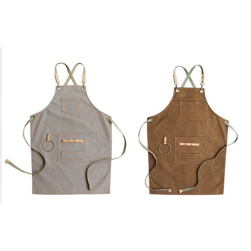 Apron Chef Vintage Jenama Aurora Pakaian Dapur Klasik