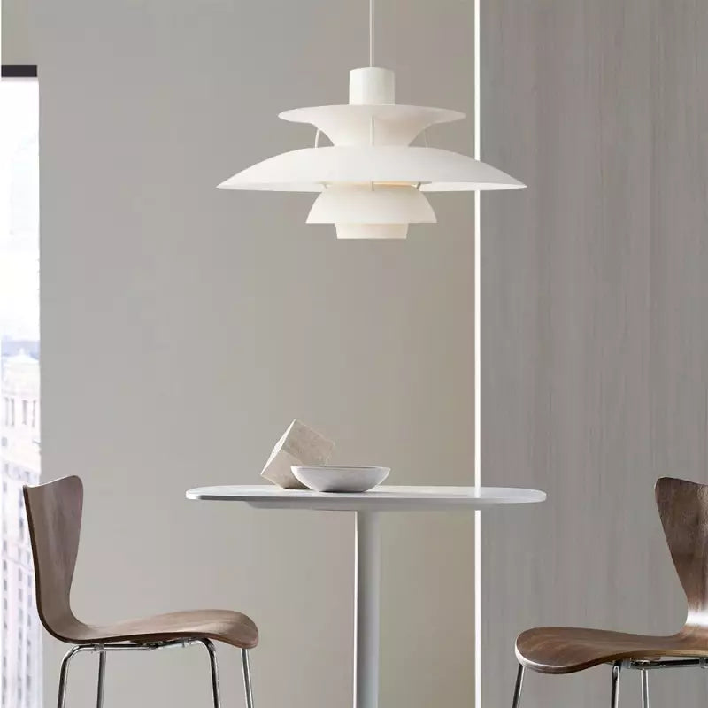 Macaron-pendellampe — metallskjerm i 15 farger, E27, 30–50 cm