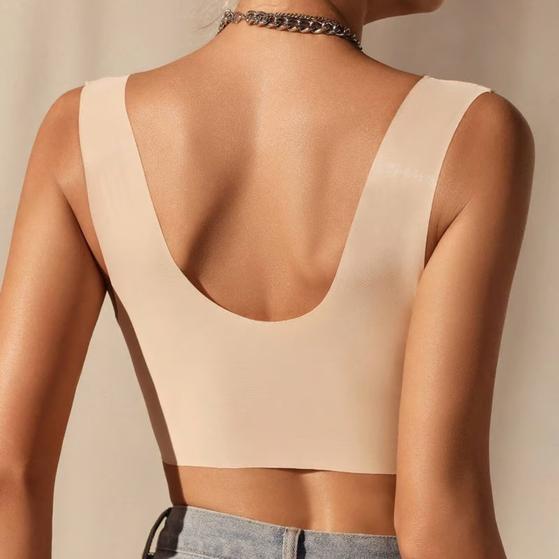 Women's Wireless Lace Front-Closure Comfort Bra | Orntli