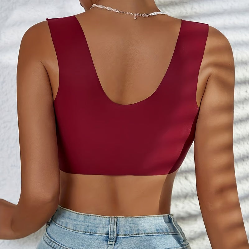 Women's Wireless Lace Front-Closure Comfort Bra | Orntli