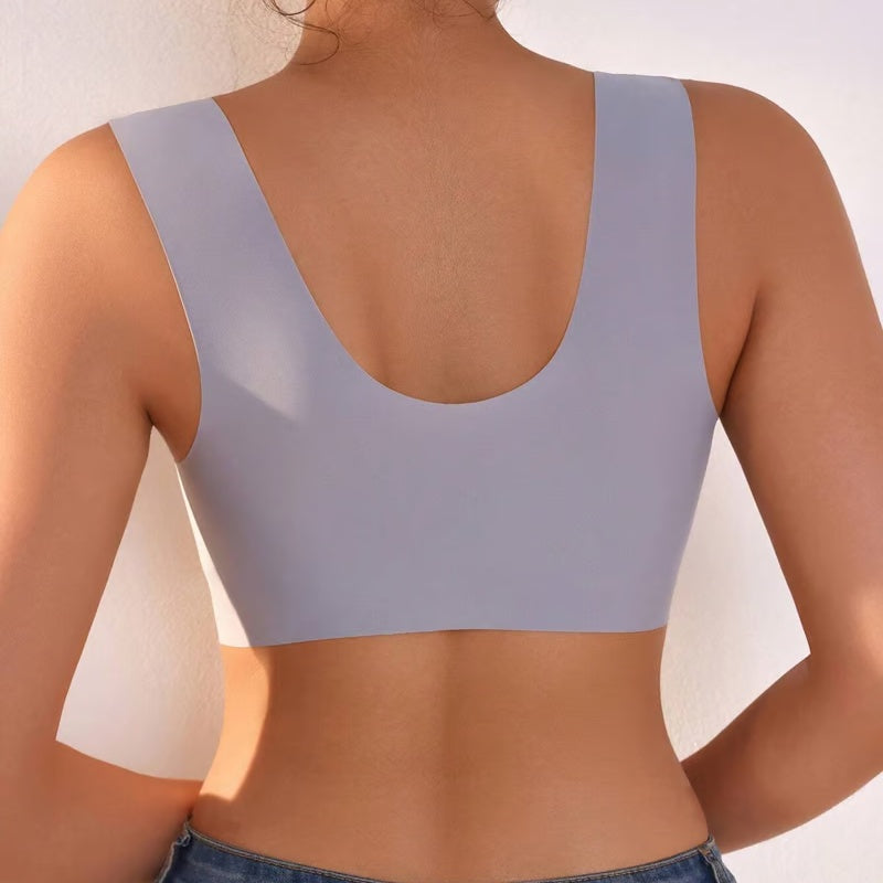 Women's Wireless Lace Front-Closure Comfort Bra | Orntli