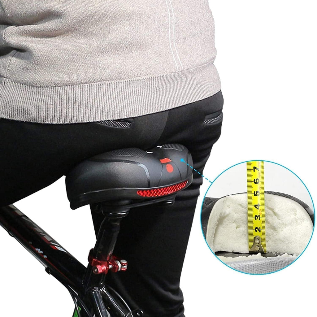通気性のある自転車サドル - 安全
