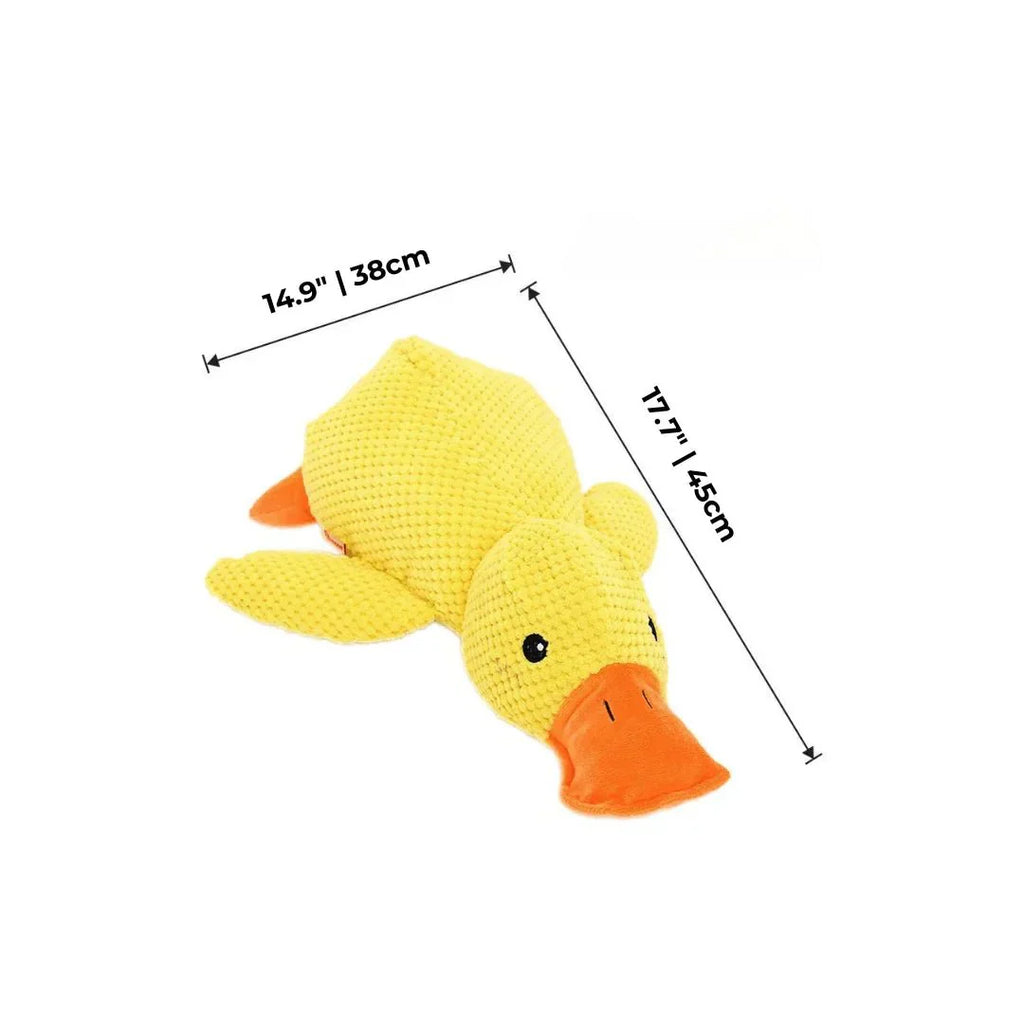 لعبة البط الهادئ CalmQuack للكلاب مع أصوات النقيق