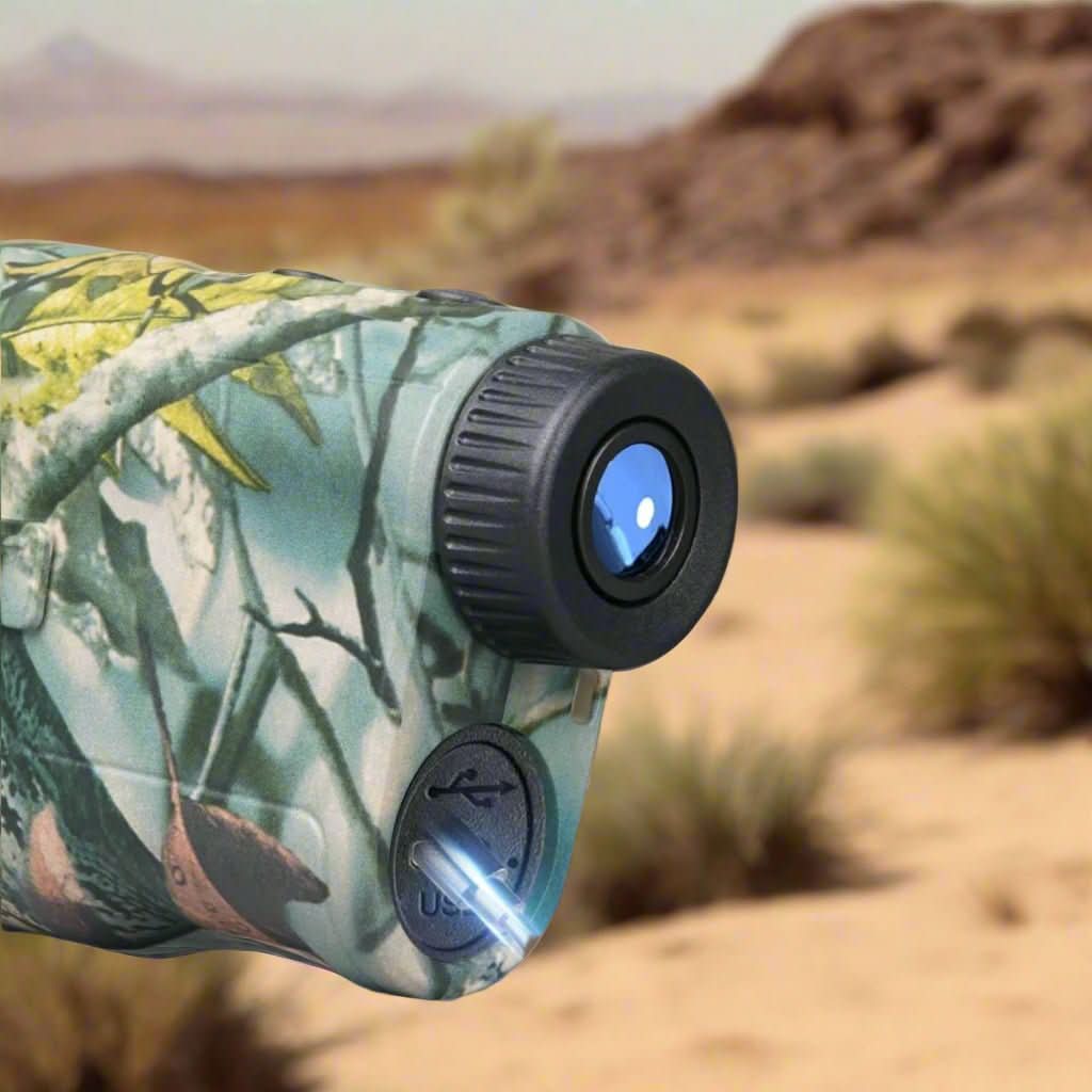 Telémetro láser Aurora Peak Pro con compensación de ángulo para caza y golf