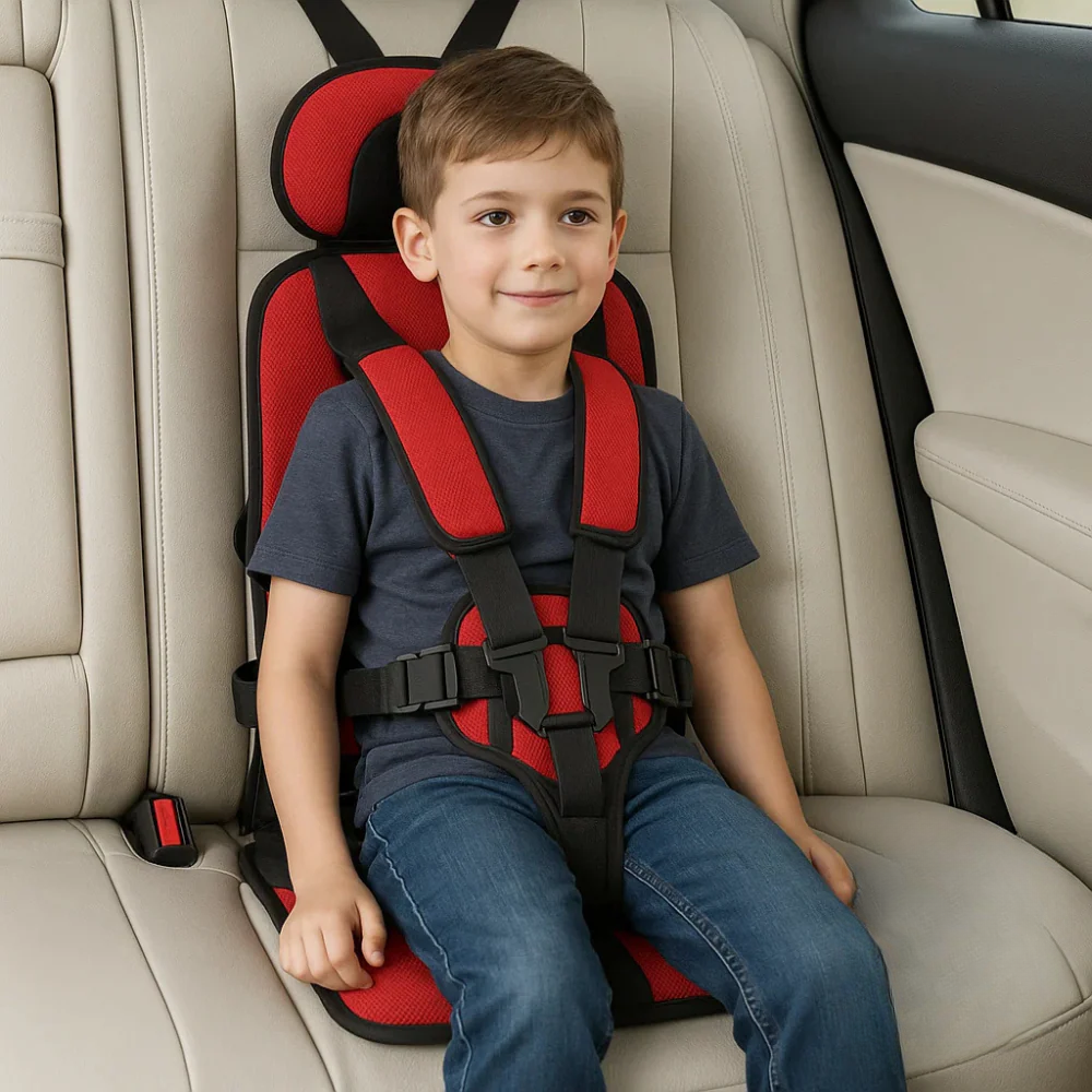Seggiolino Auto Portatile AuroraSafe per la Sicurezza, per Età da 1 a 14 Anni