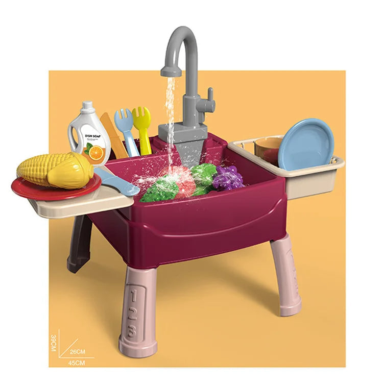 Kids Indoor And Outdoor Standing Sink For Water Play