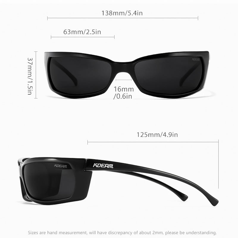 Occhiali da sole polarizzati per motociclista Outlaw