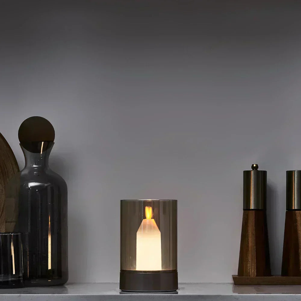 LumaGlow Rechargeable Flameless Ambient Light With Soothing Warm Flicker
