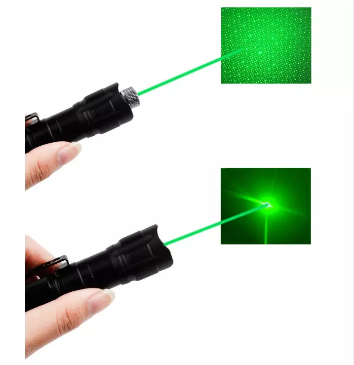 Oppladbar langdistanse laserpeker presentasjonsverktøy