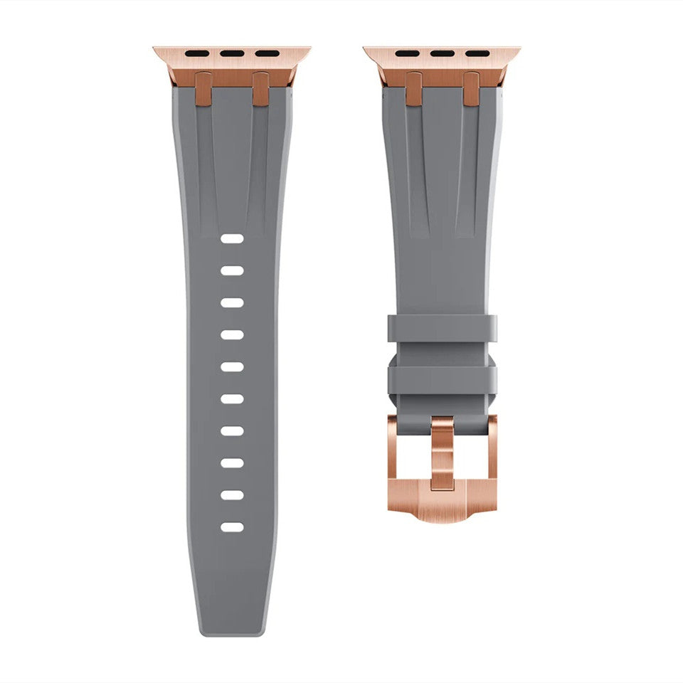 Nova Correia de Silicone XAP Metal Head para Apple Watch