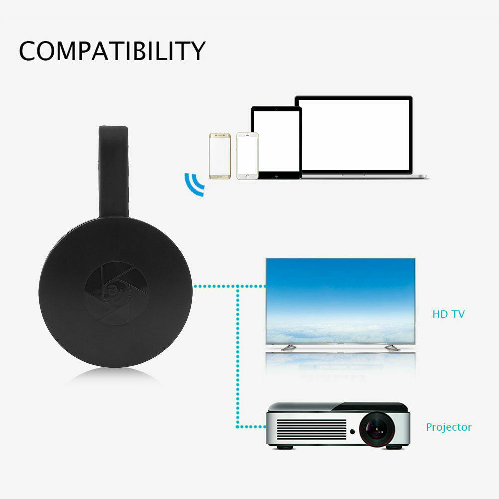 Hordozható Vezeték nélküli HDMI TV vevő l Hordozható 1080P Kijelző HDMI TV vevő