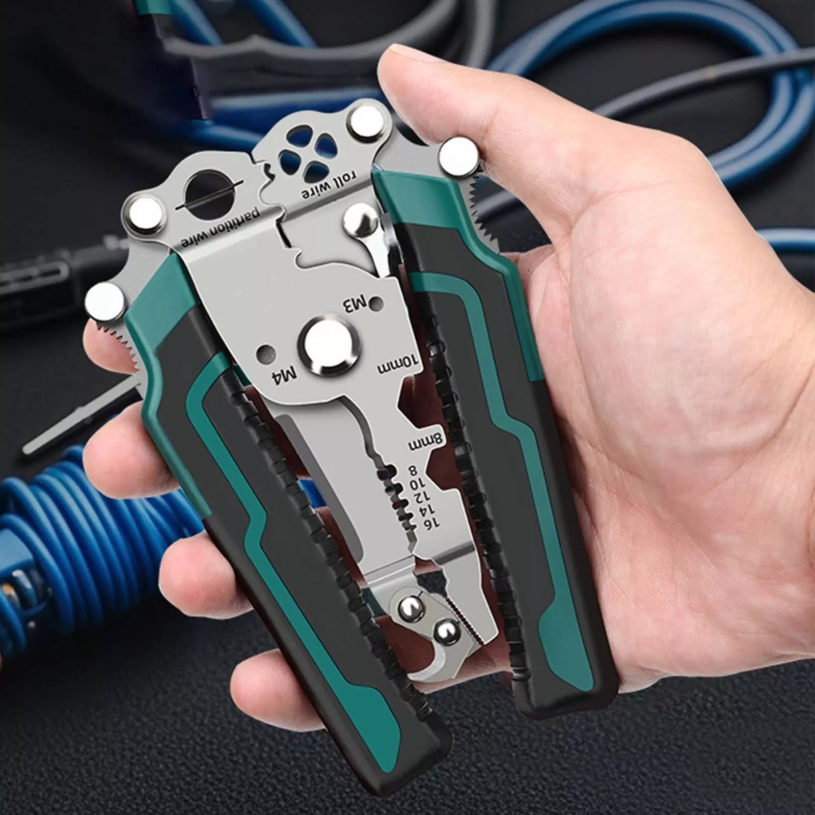 18-in-1 Premium Multifunktionaler Abisolierer