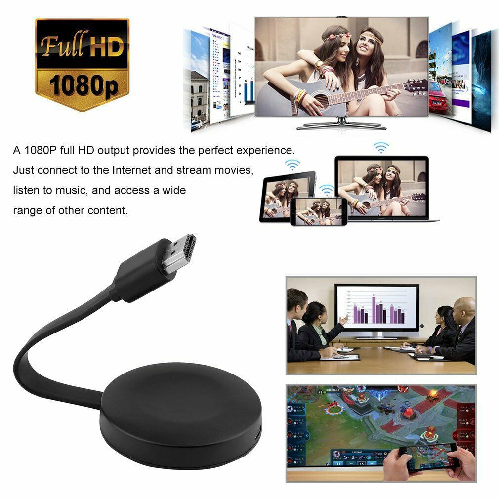 Hordozható Vezeték nélküli HDMI TV vevő l Hordozható 1080P Kijelző HDMI TV vevő