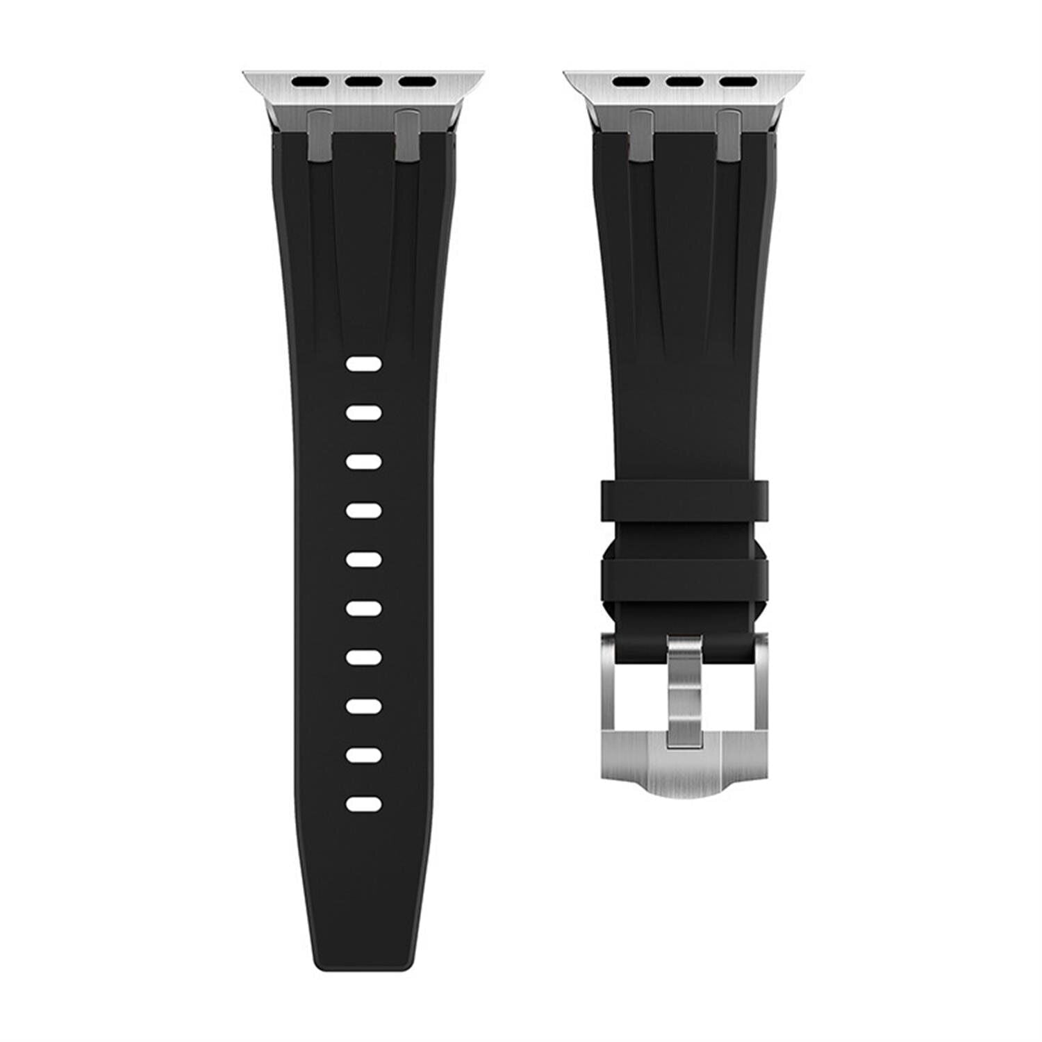 Cinturino in silicone di lusso AP Mod per Apple Watch
