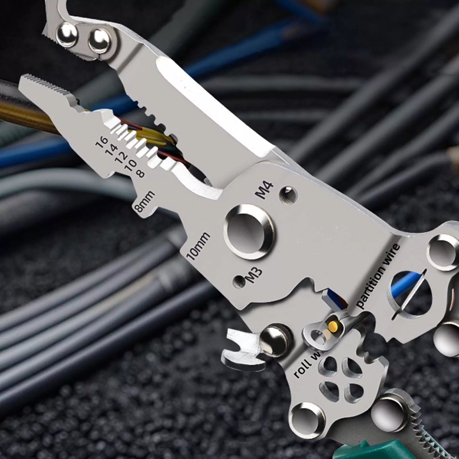 18-in-1 Premium Multifunktionaler Abisolierer