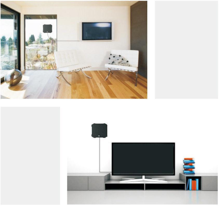 אנטנת HDTV לוויינית פנימית