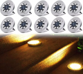 12 LED Solar Ground Lights Outdoor Waterproof For Garden Path