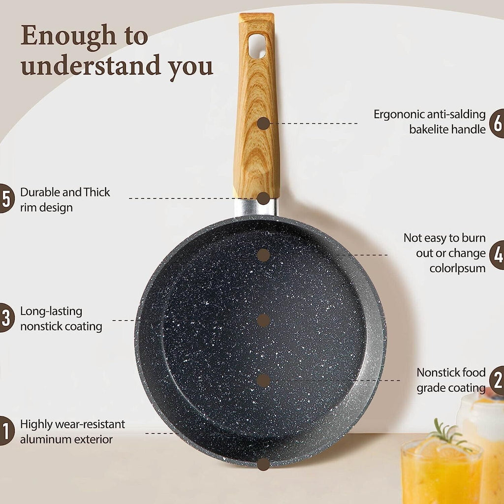 12件套日常厨房用不粘锅具套装