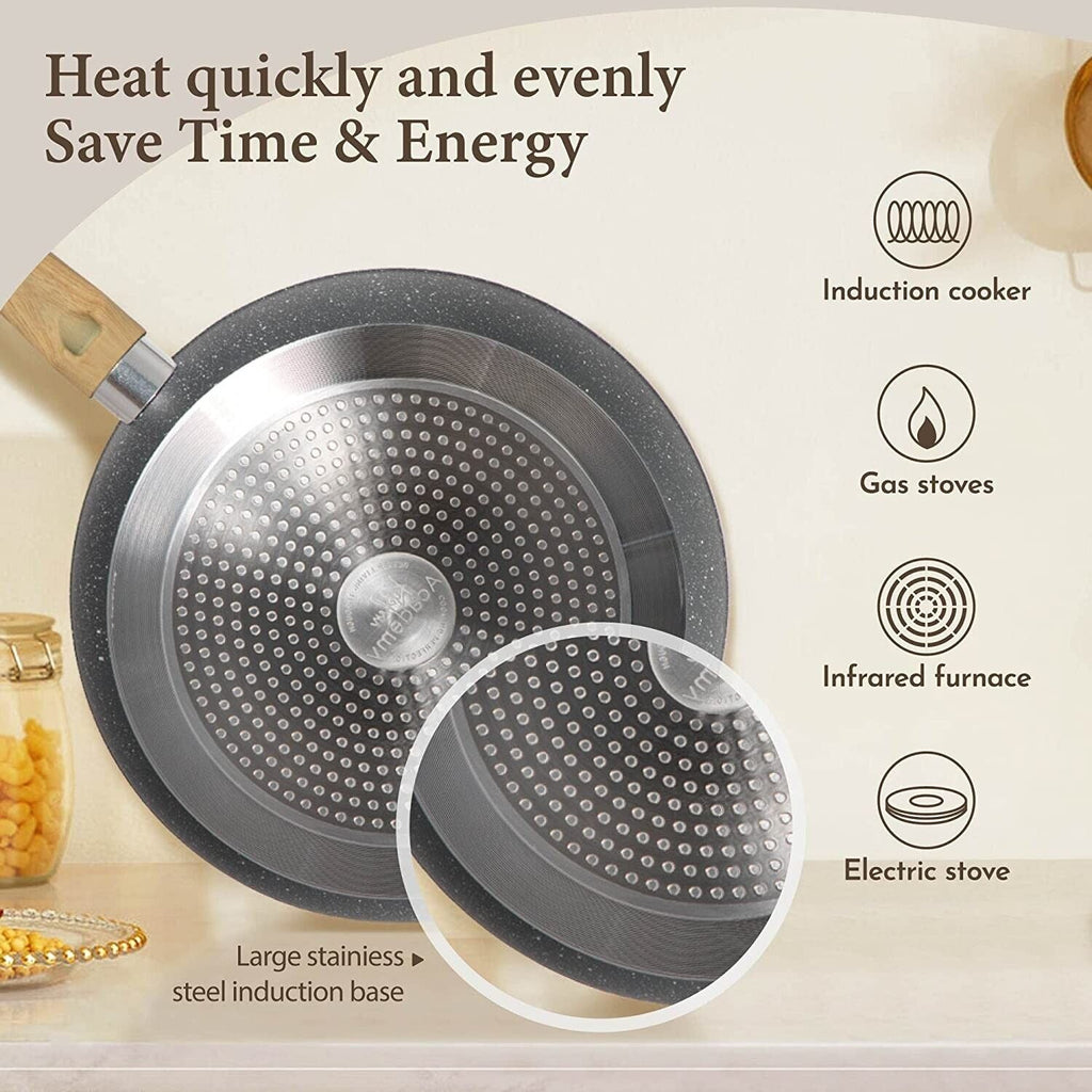 12件套日常厨房用不粘锅具套装