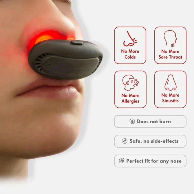 Alat Hidung Inframerah VitaRelief Untuk Lega Sinus dan Alahan