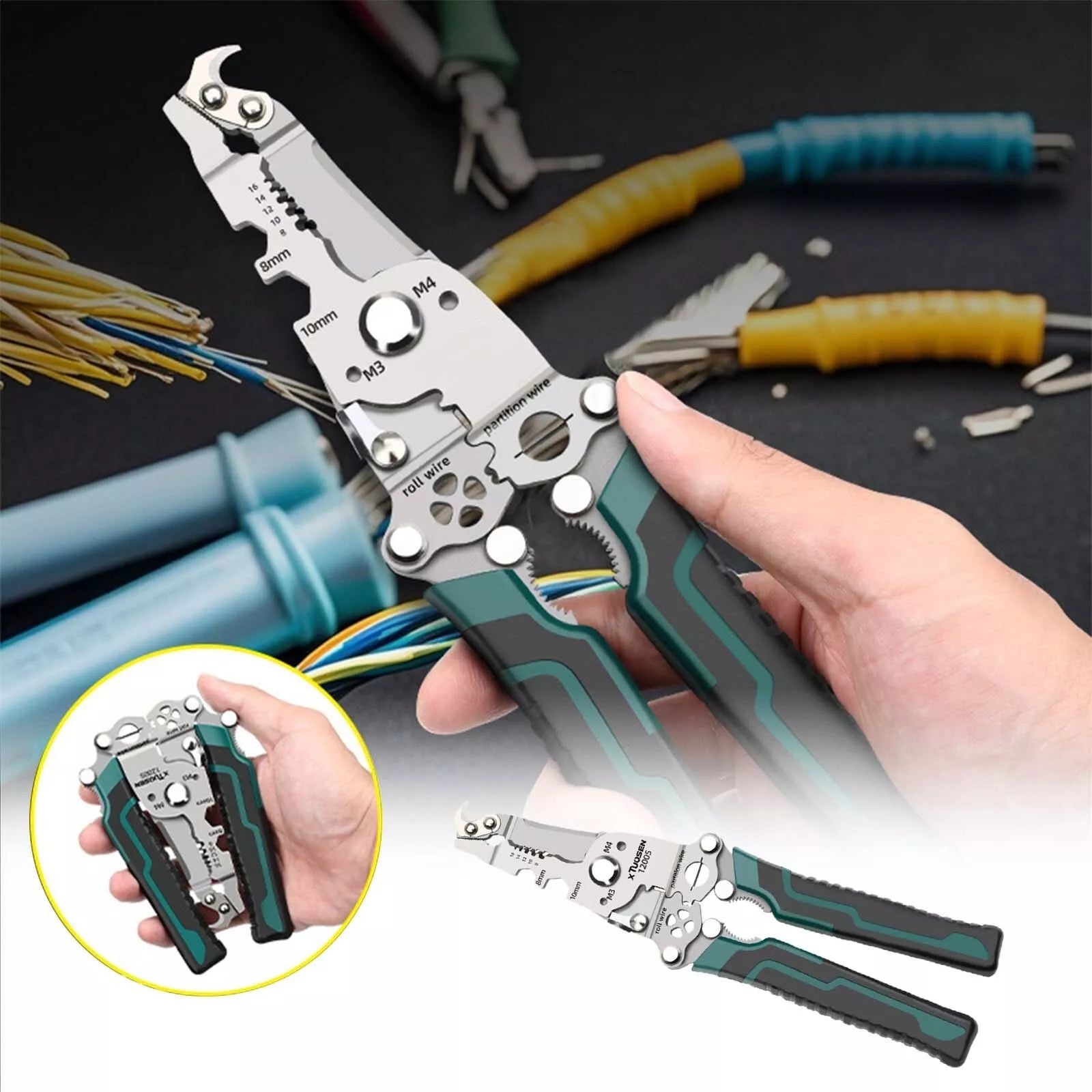 18-in-1 Premium Multifunktionaler Abisolierer