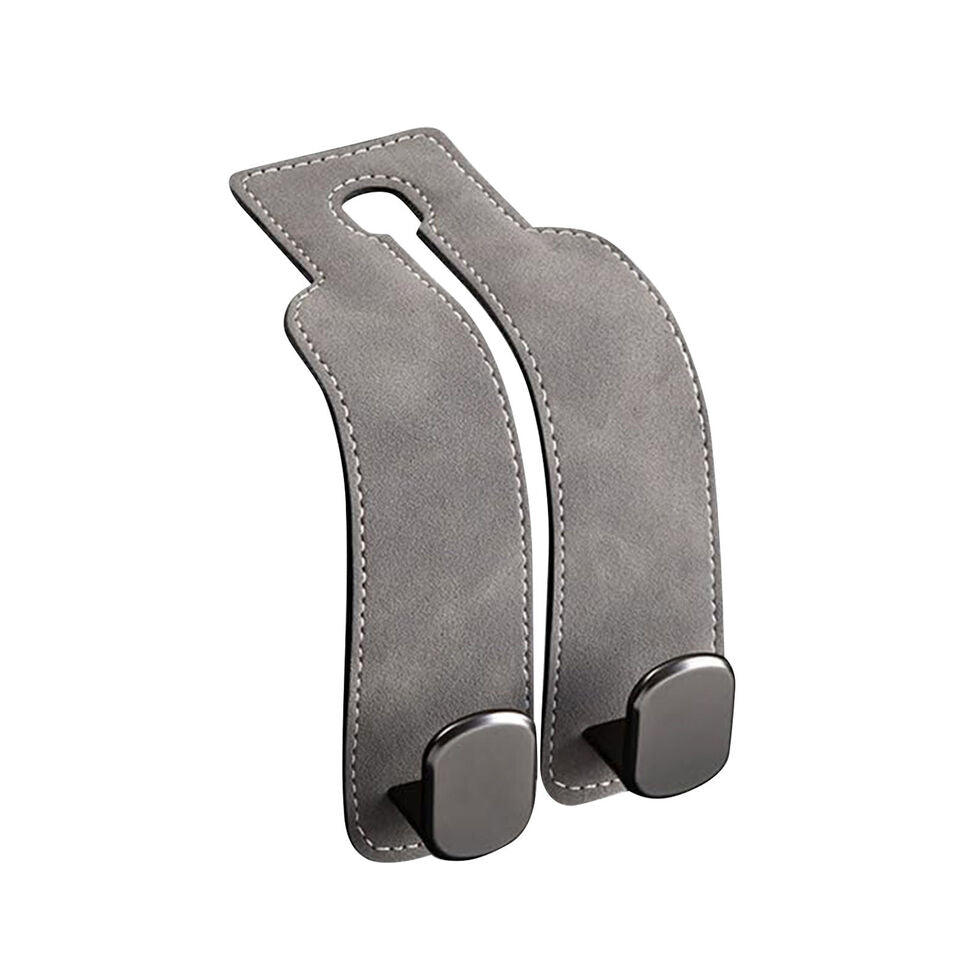 וו אחסון אחורי למושב רכב - מתלה כפול לאחסון נוח