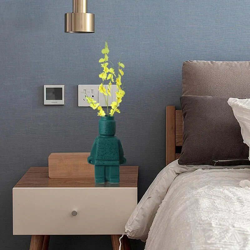 かわいいレゴボディ花瓶