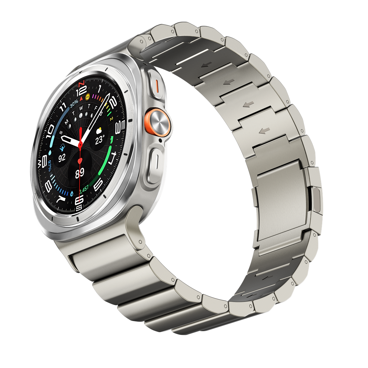 Titanbånd Pro 2.0 for Samsung-klokke Ultra