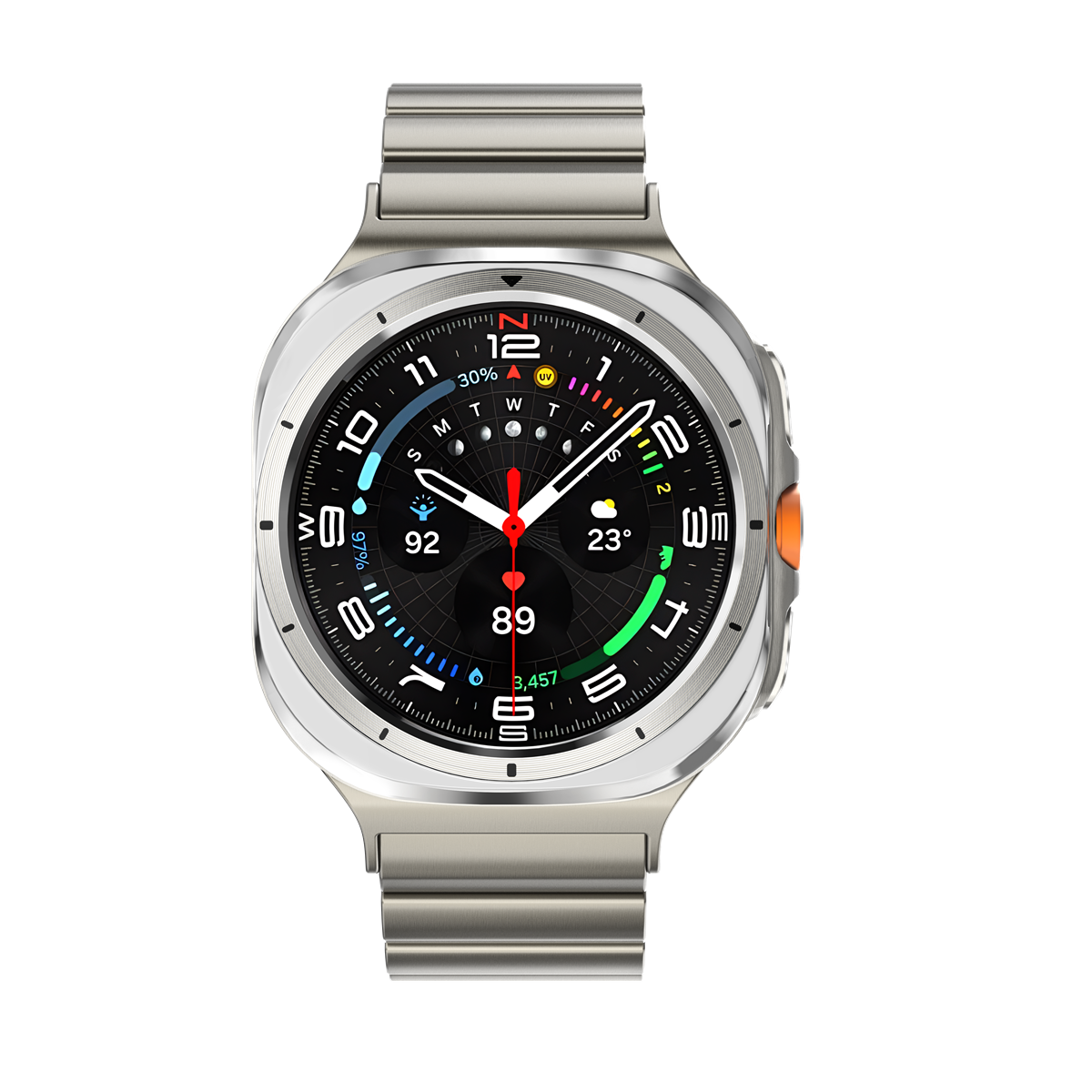 Titanbånd Pro 2.0 for Samsung-klokke Ultra