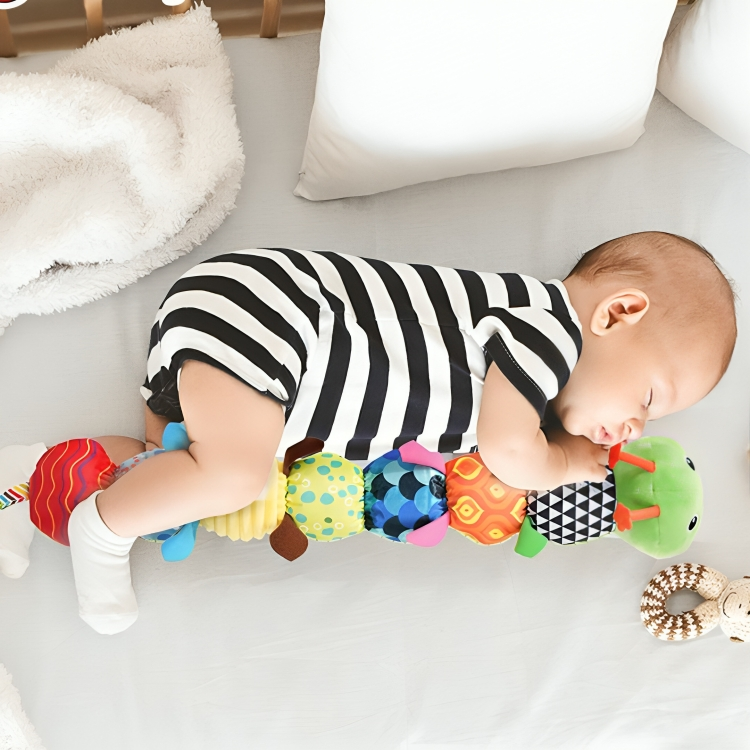 Bebek Duyusal Peluş Müzikli Tırtıl Oyuncak