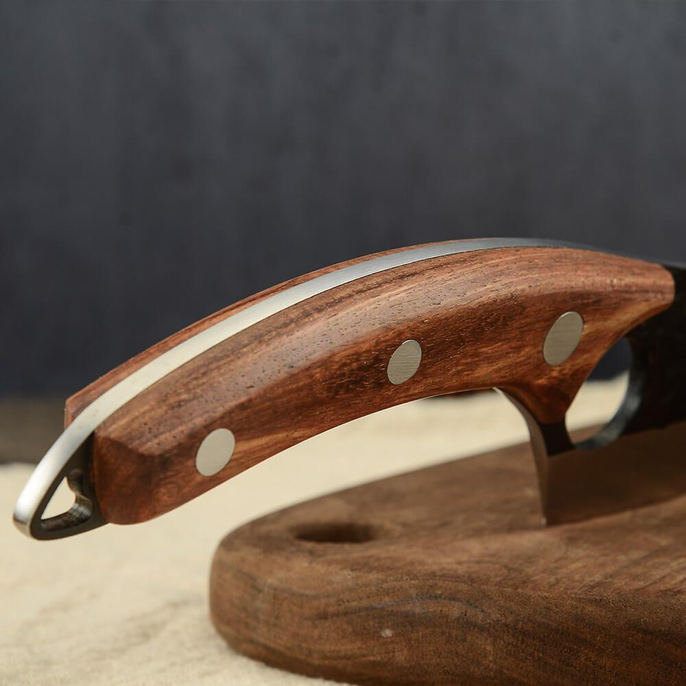 Coltello da cuoco Nova Forge e coltello da disosso forgiato a mano, mannaia da carne da 6 pollici
