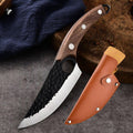 Coltello da cuoco Nova Forge e coltello da disosso forgiato a mano, mannaia da carne da 6 pollici